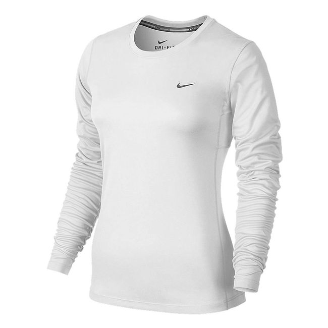 Camiseta Manga Longa Nike Miler Long Sleeve Feminina A Esportiva