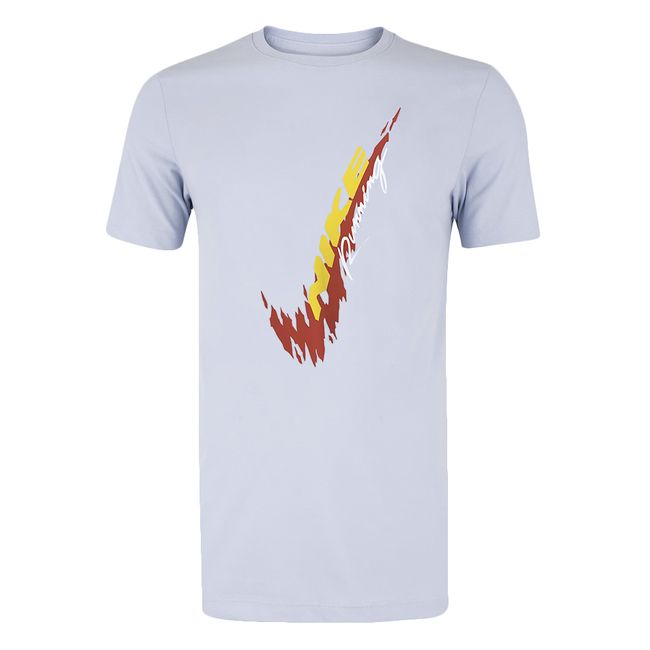 CAMISETA NIKE RUN ENERGY MASCULINA - AZUL CLARO P
