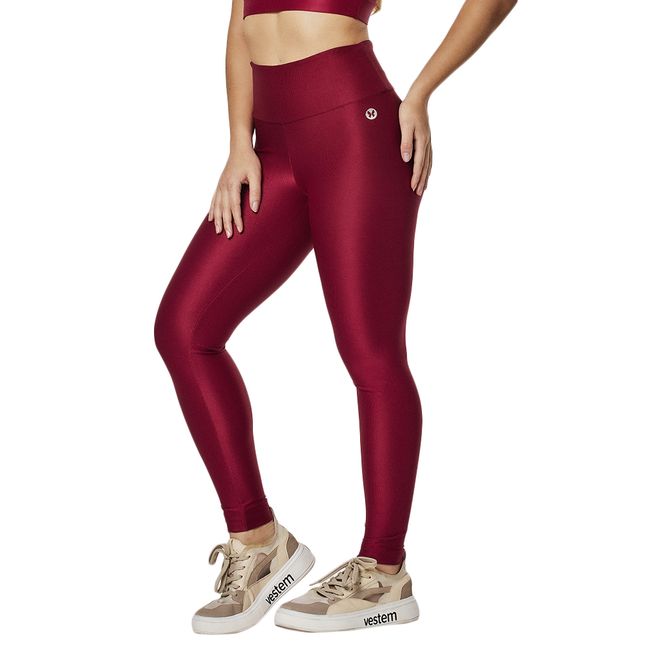 CALÇA LEGGING VESTEM FUSÔ AMELIA FEMININA - VERMELHO P