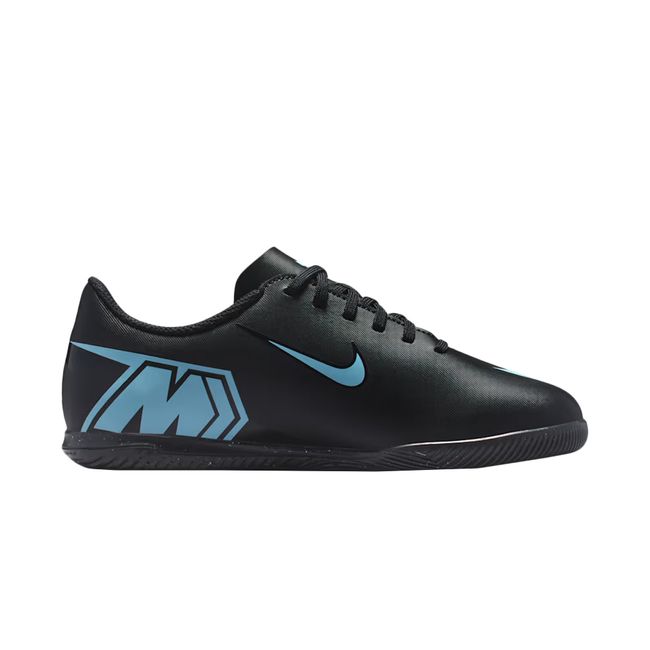 TÊNIS FUTSAL NIKE MERCURIAL VAPOR 16 CLUB JUVENIL - PTO/AZUL 32