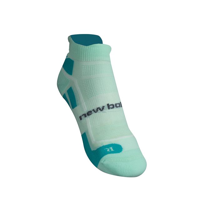 MEIA NEW BALANCE PERFORMANCE INVISÍVEL 3º CALCANHAR - VERDE M