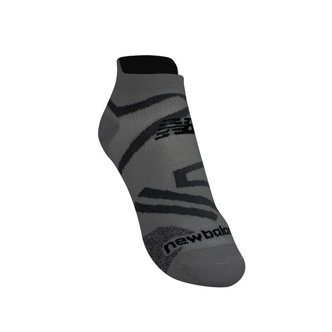 MEIA NEW BALANCE PERFORMANCE INVISÍVEL 3º CALCANHAR - CINZA G