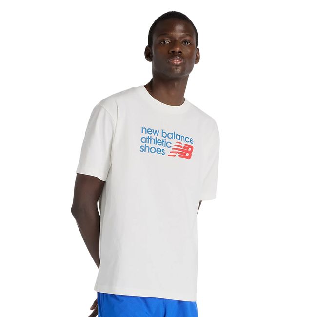 CAMISETA NEW BALANCE ATHLETICS RELAXED PREMIUM MASCULINA - AREIA P