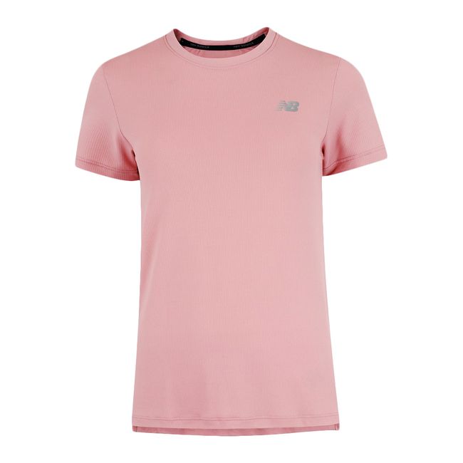 CAMISETA NEW BALANCE SPORT ESSENTIALS FEMININA - ROSA P