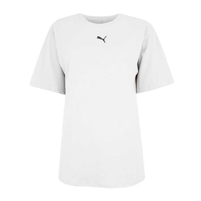 CAMISETA PUMA ESS RELAXED FEMININA - BRANCO M