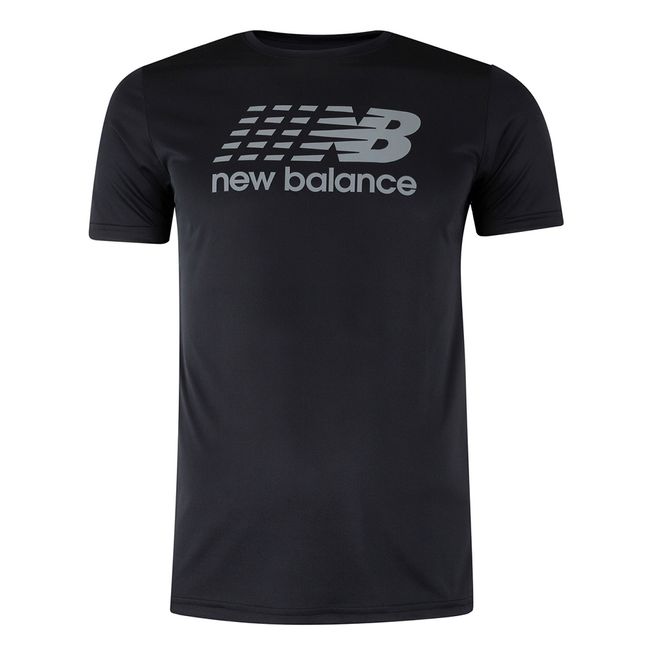 CAMISETA NEW BALANCE MULTI COLOR PERFORMANCE MASCULINA - PRETO GG