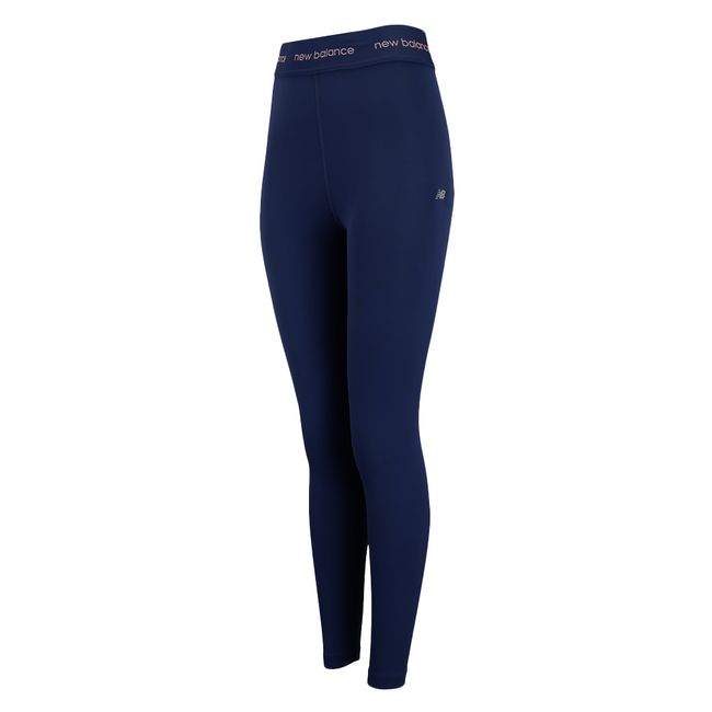 CALÇA LEGGING NEW BALANCE SPORT ESSENTIALS ACTIVE FEMININA - MARINHO P