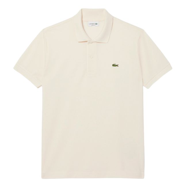 CAMISA POLO LACOSTE BEST CLÁSSICO MASCULINA - AREIA M