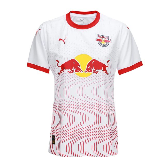 CAMISA PUMA RED BULL BRAGANTINO I 2025 FEMININA - BCO/VERM G