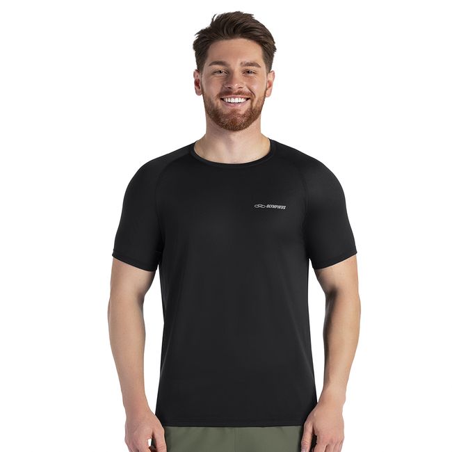 CAMISETA OLYMPIKUS RUNNER 2.0 MASCULINA - PRETO M