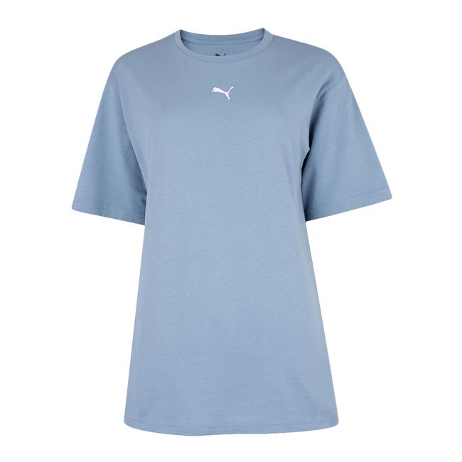 CAMISETA PUMA ESS RELAXED FEMININA - AZUL P