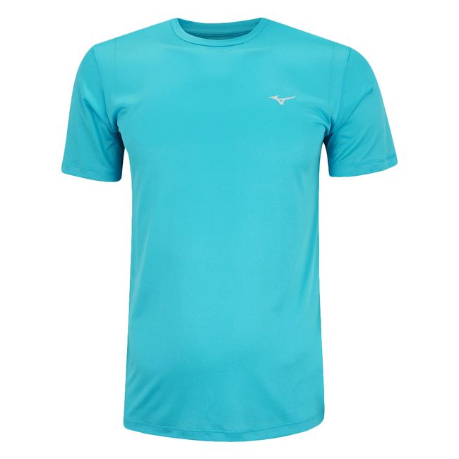 CAMISETA MIZUNO RUN SPARK 2 MASCULINA - AZUL TURQUESA M