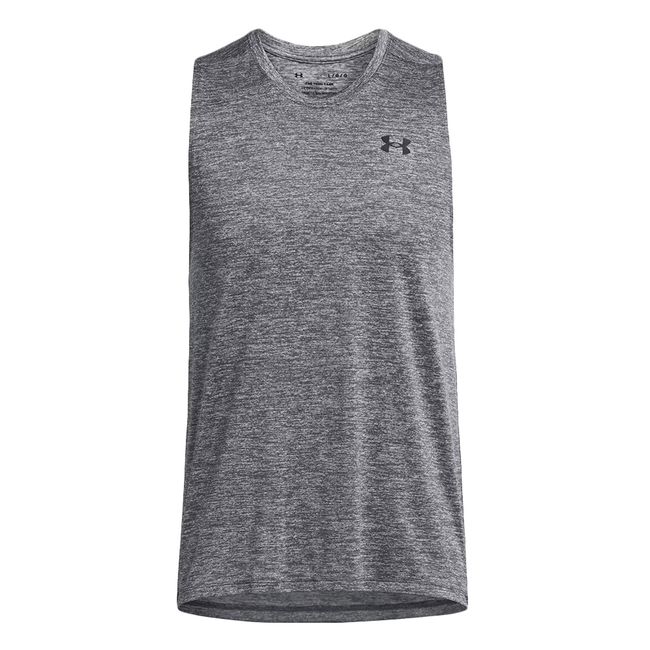REGATA UNDER ARMOUR TECH TANK MASCULINA - CINZA P