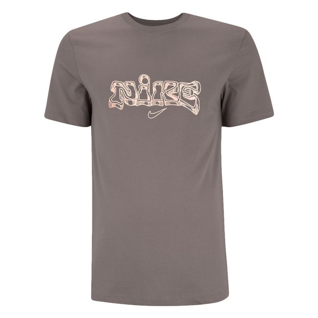 CAMISETA NIKE FITNESS MASCULINA - MARROM  M