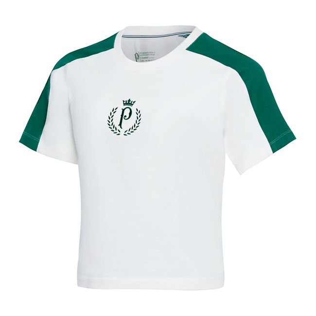 CAMISETA BETEL PALMEIRAS HERANÇA FEMININA - BRANCO GG