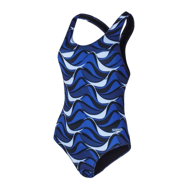 MAIÔ SPEEDO X WAVES FEMININO - MARINHO P
