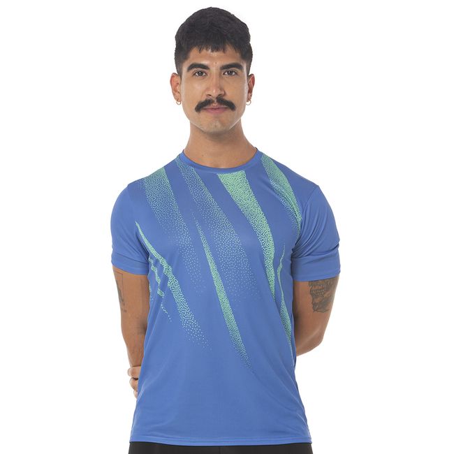 CAMISETA MIZUNO CORE GRAPHIC MASCULINA - AZUL M