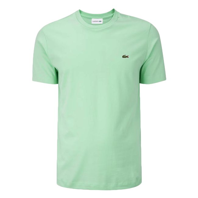 CAMISETA LACOSTE PIMA MASCULINA - VERDE CLARO M