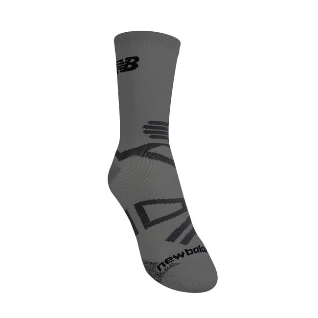 MEIA NEW BALANCE PERFORMANCE QUARTER - CINZA G