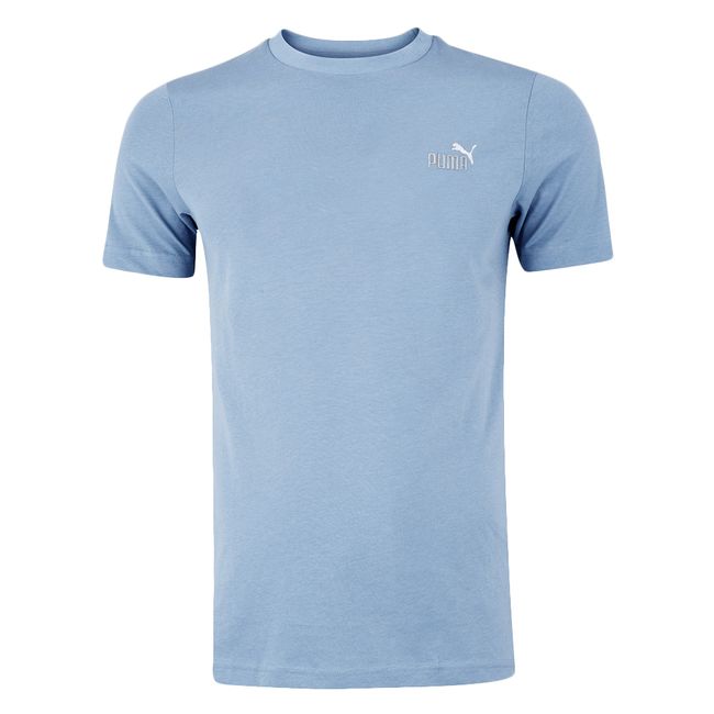 CAMISETA PUMA ESS 2 COLOR SMALL NO. 1 MASCULINA - AZUL G