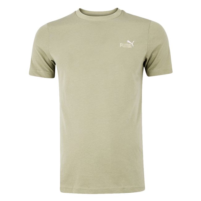 CAMISETA PUMA ESS 2 COLOR SMALL NO. 1 MASCULINA - VDE OLIVA  GG