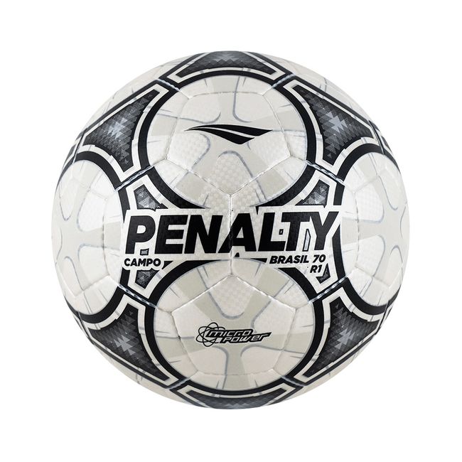 BOLA FUTEBOL DE CAMPO PENALTY BRASIL 70 R1 - BCO/PTO UN