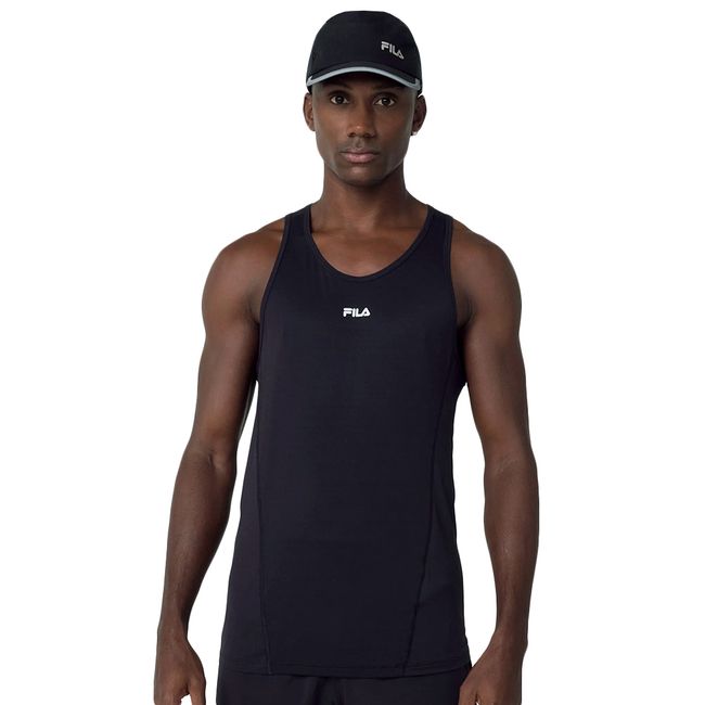 REGATA FILA BIO III MASCULINA - PRETO P