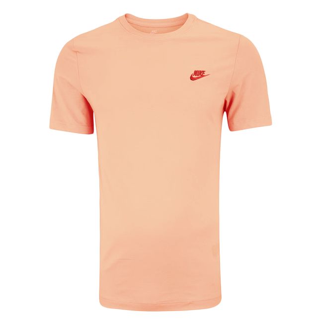 CAMISETA NIKE SPORTSWEAR CLUB MASCULINA - LAR/VERM  M