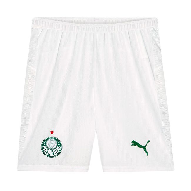CALÇÃO PUMA PALMEIRAS I 2026 MASCULINO - JOGADOR - BRANCO M