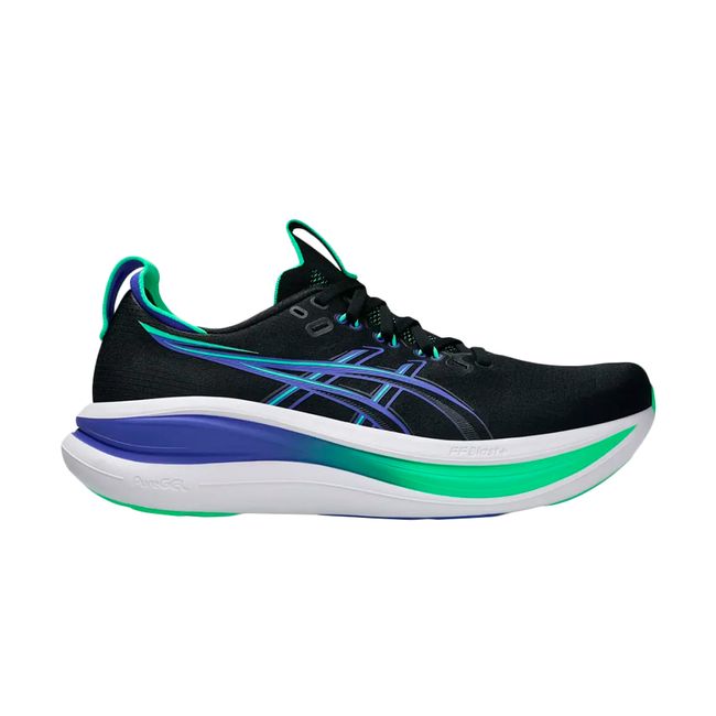 TÊNIS ASICS GEL-NIMBUS 28 MASCULINO - PTO/ROXO 39