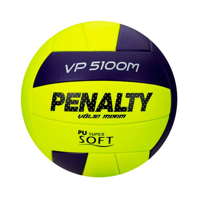 BOLA VÔLEI PENALTY VP 5100 MIRIM - AMA/ROXO UN
