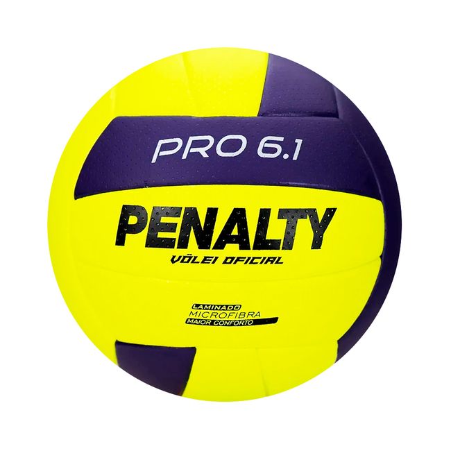 BOLA VÔLEI PENALTY 6.1 PRO - AMA/ROXO UN