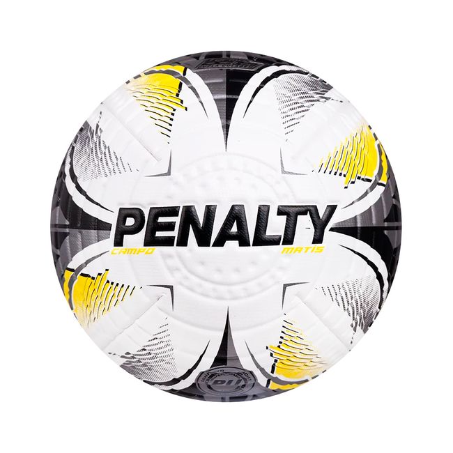 BOLA FUTEBOL DE CAMPO PENALTY MATÍS XXV - BCO/AMA UN