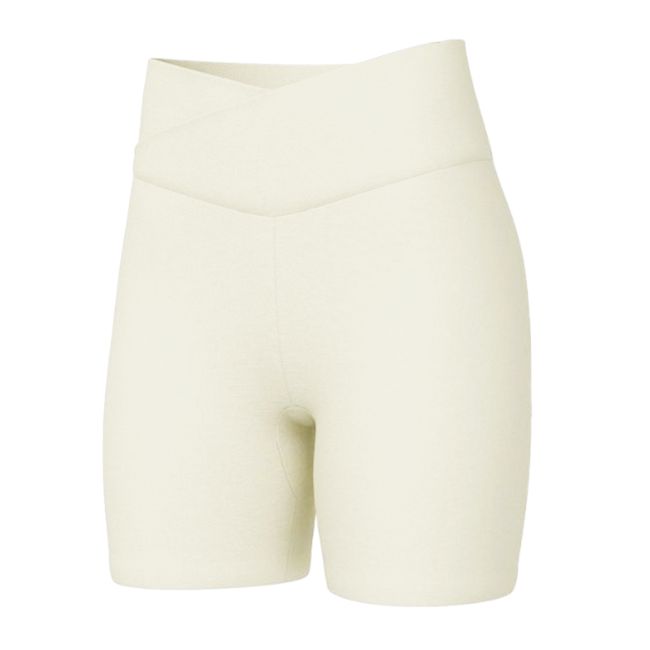 BERMUDA FILA TOUCH GYM FEMININA - CREME P