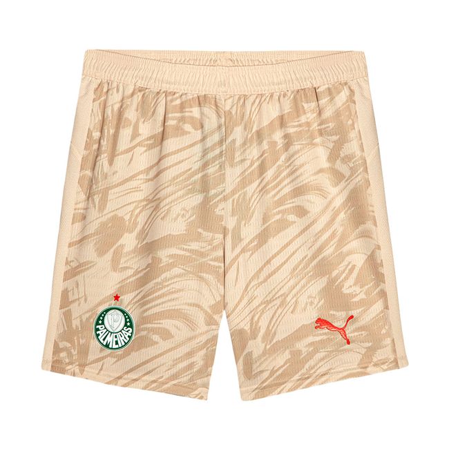 CALÇÃO DE GOLEIRO PUMA PALMEIRAS II 2026 MASCULINO - JOGADOR -  BEGE  M