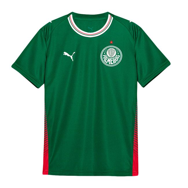 CAMISA PUMA PALMEIRAS I 2026 JUVENIL - TORCEDOR - VERDE 08