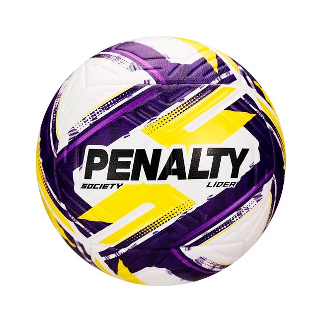 BOLA FUTEBOL SOCIETY PENALTY LÍDER XXVI - BCO/ROXO UN
