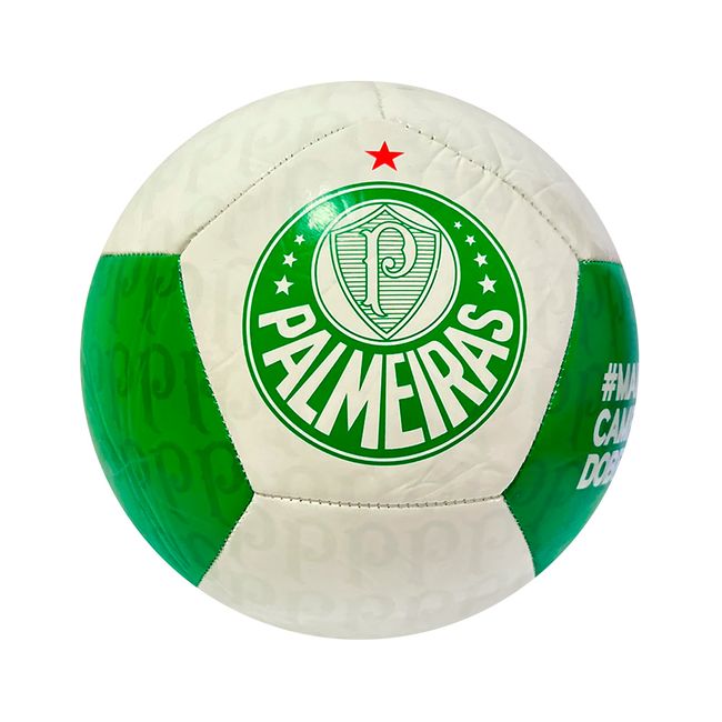 BOLA FUTEBOL DE CAMPO BEL WATCH PALMEIRAS CPO - BCO/VDE UN