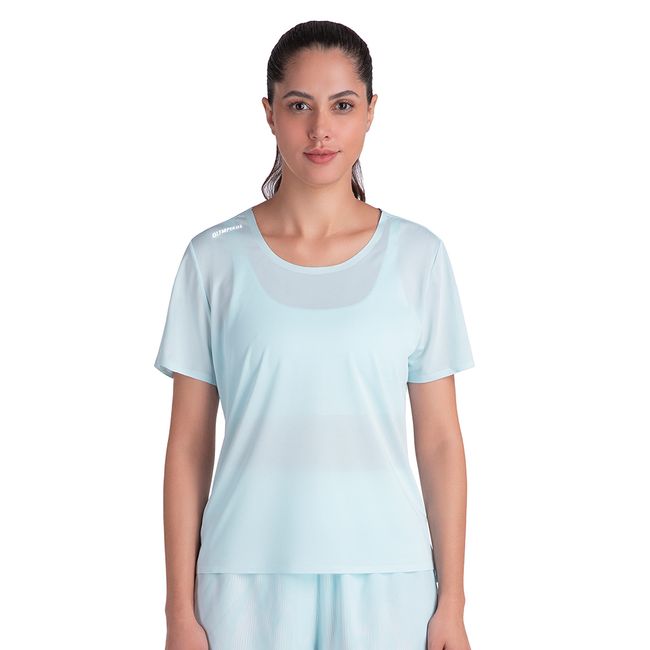 CAMISETA OLYMPIKUS CORRE FEMININA - AZUL CLARO P