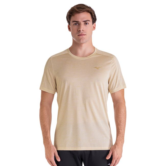 CAMISETA MIZUNO PRIME NEW MASCULINA - BEGE M