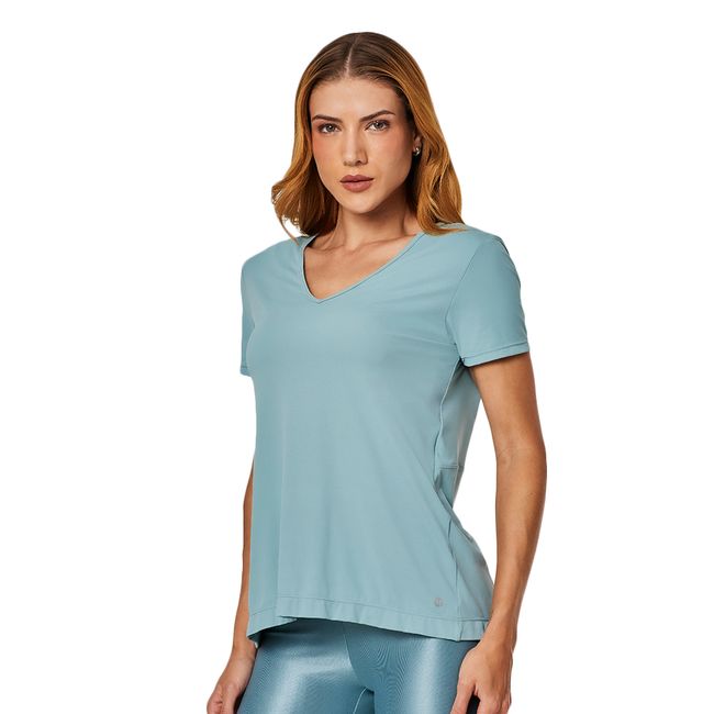 BLUSA VESTEM DRY FIT LINDSEY FEMININA - AZUL P