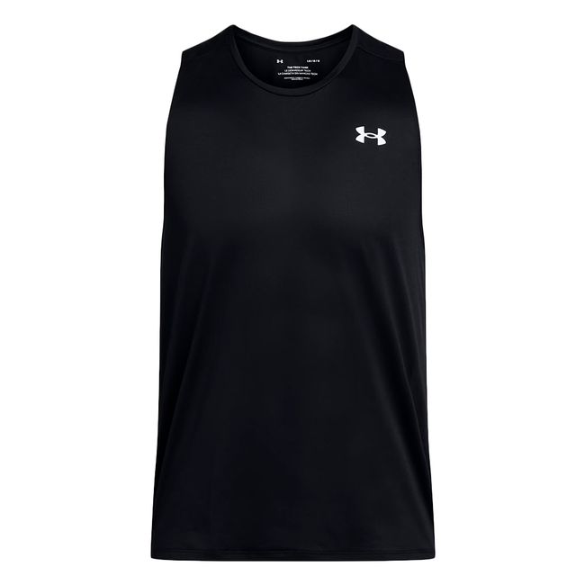 REGATA UNDER ARMOUR TECH TANK MASCULINA - PTO/BCO P