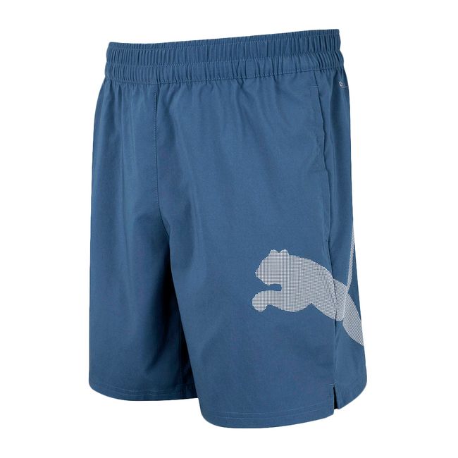 SHORT PUMA TAD ESSENTIALS BIG LOGO 7 MASCULINO - AZUL M