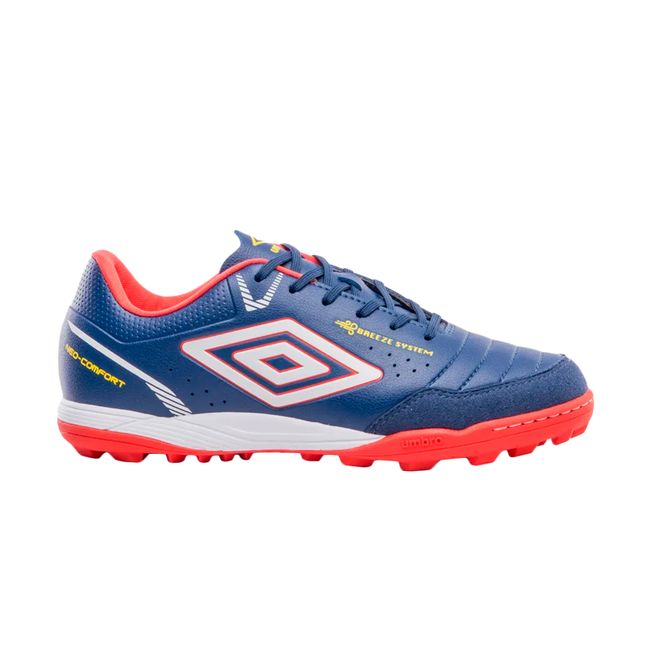 CHUTEIRA SOCIETY UMBRO NEO-COMFORT MASCULINA - VERM/BCO 38