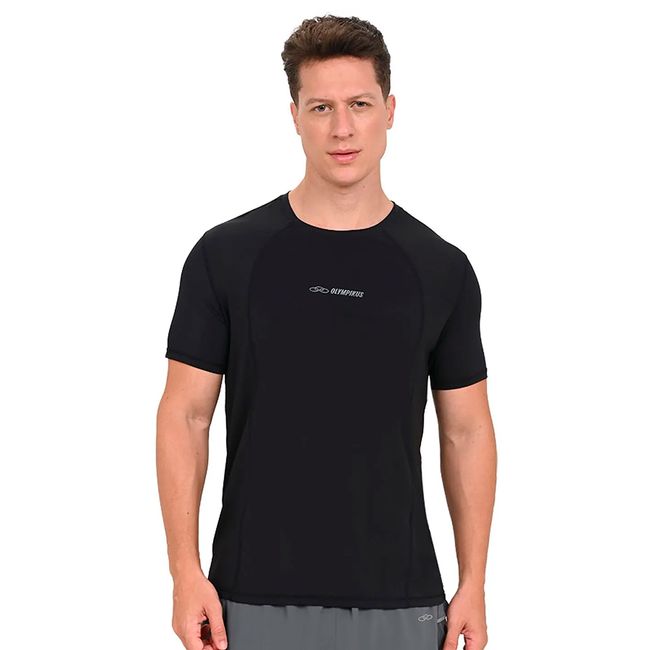 CAMISETA OLYMPIKUS ULTRA MASCULINA - PRETO M