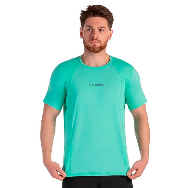 CAMISETA OLYMPIKUS ULTRA MASCULINA - VERDE AGUA M