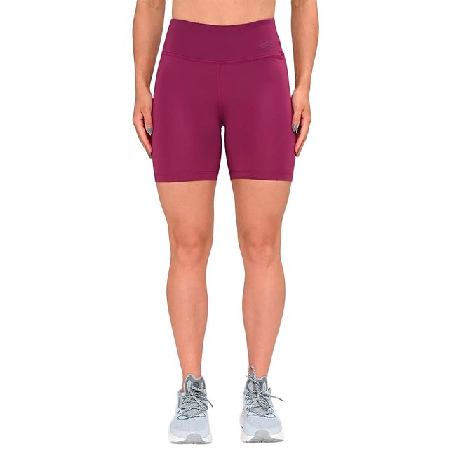 BERMUDA OLYMPIKUS ESSENTIAL 6 FEMININA - VINHO  P