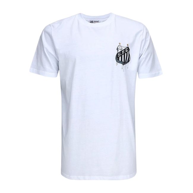 CAMISETA SURF CENTER SANTOS SEMPRE SANTOS JUVENIL - BRANCO 08