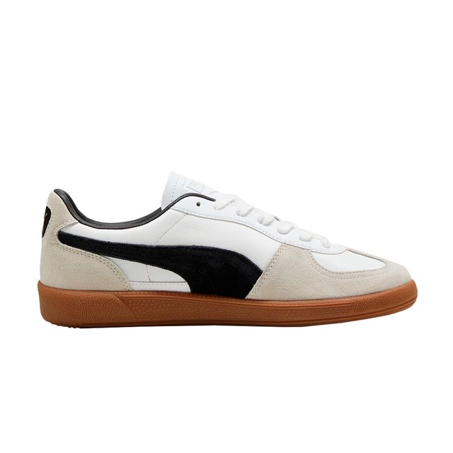 TÊNIS PUMA PALERMO LTH UNISSEX - BCO/PTO 40