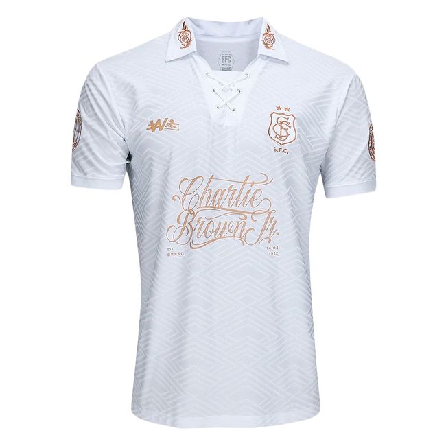 CAMISA POLO WANTED SANTOS ORGULHO DA BAIXADA MASCULINA - BRANCO G